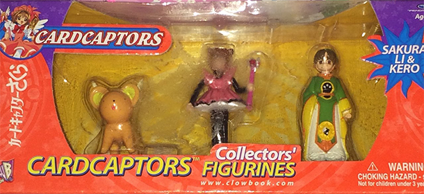 Cardcaptors Trendmasters Sakura, Li, & Kero Figurine Set
